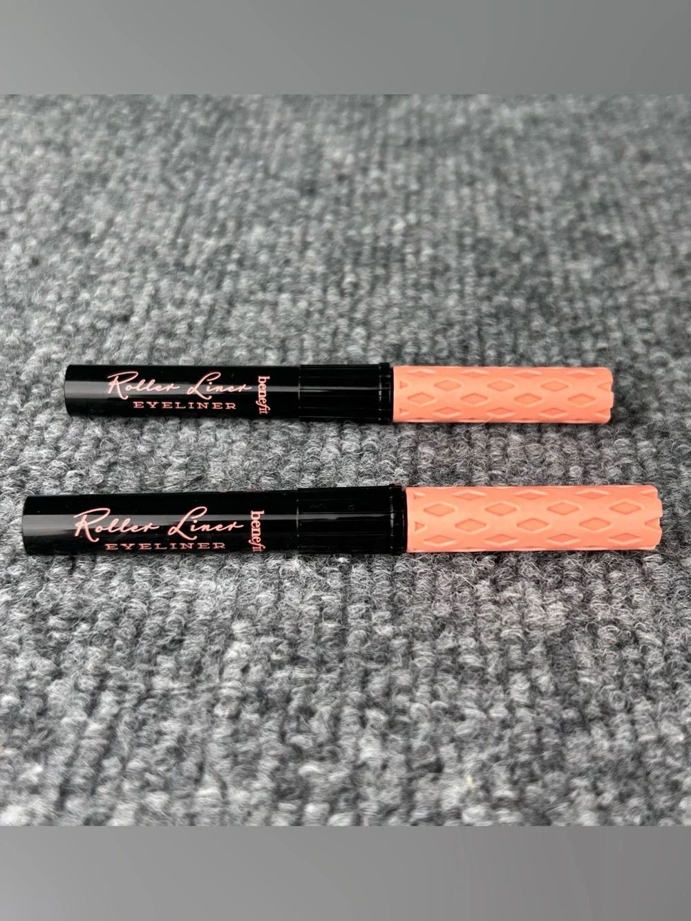 2 X  Benefit Roller LINER LIQUID EYELINER - Black - TRAVEL SIZE - .01oz. EACH